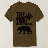 DER WINNEBAGO-STUBE NEBRASKA T-Shirt (Design vorne)