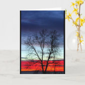 Der Winnebago Sunset Jeder Fall Karte (Gelbe Blume)