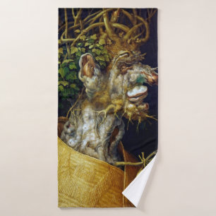 Der Winter, Arcimboldo Badehandtuch