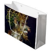 Der Winter, Arcimboldo Große Geschenktüte (Vorderseite Schrägansicht)