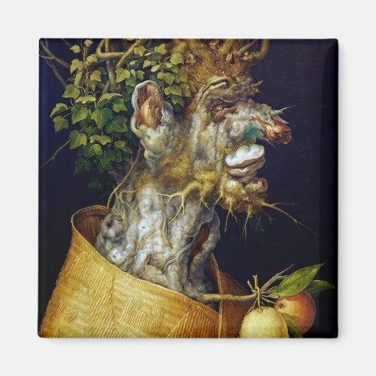 Der Winter, Arcimboldo Magnet (Vorne)