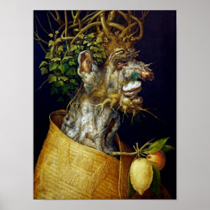 Der Winter, Arcimboldo Poster