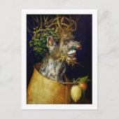 Der Winter, Arcimboldo Postkarte (Vorderseite)