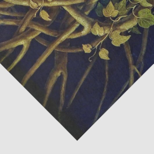 Der Winter, Arcimboldo Seidenpapier (Ausschnitt)