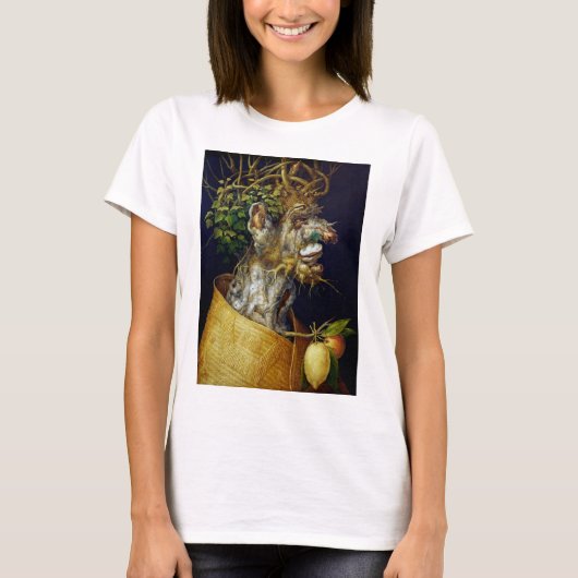 Der Winter, Arcimboldo T-Shirt (Vorderseite)