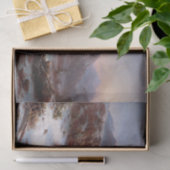 Der Winter in den Bergen, enttäuschend Seidenpapier (Geschenk)