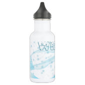 Der Winter ist da - Edelstahlflasche (Links)