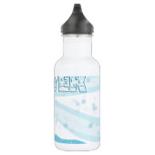 Der Winter ist da - Edelstahlflasche (Rechts)