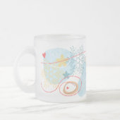 Der Winter ist die Saison Snowflake Tasse (Links)