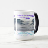 Der Winter ist die Zeit des Komforts Verwandlungstasse (VorderseiteRechts)