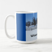 Der Winter ist so cool - Tasse (Links)