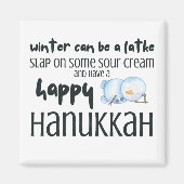 Der Winter kann ein Latein sein Magnet (Vorne)