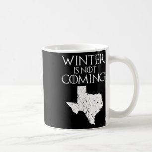 Der Winter kommt nicht zu sonnigen Weihnachten Tx Kaffeetasse