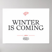 Der Winter kommt Poster (Vorne)