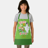 Der Winter macht keinen Spaß ohne Frost den Schnee Schürze (Insitu)