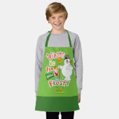 Der Winter macht keinen Spaß ohne Frost den Schnee Schürze (Getragen)