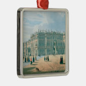 Der Winter-Palast, wie vom Palast-Durchgang Silbernes Ornament (Rechts)