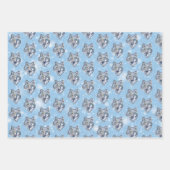 Der Winter Wolf Geschenkpapier Set (Vorderseite 2)