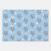 Der Winter Wolf Geschenkpapier Set (Vorderseite)