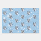 Der Winter Wolf Geschenkpapier Set (Vorderseite 3)