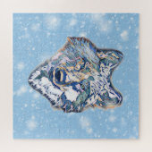 Der Winter Wolf Puzzle (Horizontal)