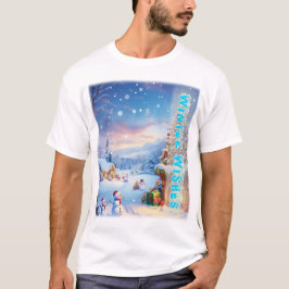 Der Winter wünscht sich in einem Wunderland: Gemüt T-Shirt