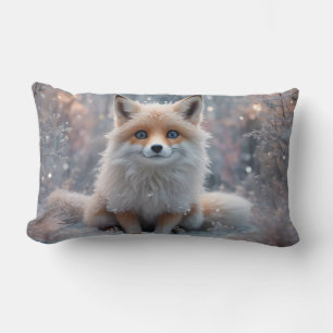 Der Winterfuchs Lendenkissen