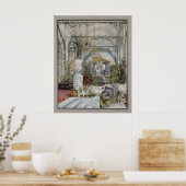 Der Wintergarten von Kaiserin Alexandra Fyodorovna Poster (Küche)