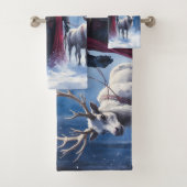 Der Winterkönig kommt.  Badhandtuch Set (Insitu)