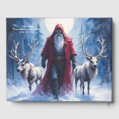 Der Winterkönig kommt. Gästebuch (Rückseite)