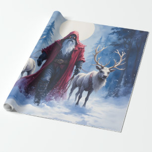 Der Winterkönig kommt. Geschenkpapier