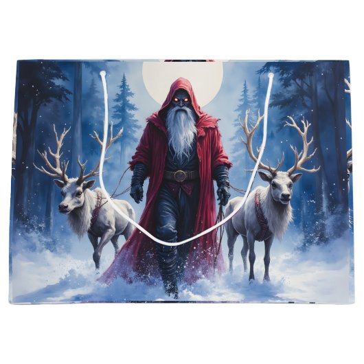 Der Winterkönig kommt.  Große Geschenktüte (Vorderseite)