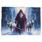 Der Winterkönig kommt.  Große Geschenktüte (Rückseite)