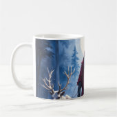Der Winterkönig kommt.  Kaffeetasse (Links)
