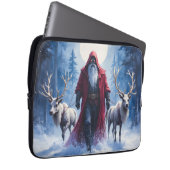 Der Winterkönig kommt.  Laptopschutzhülle (Vorne Rechts)