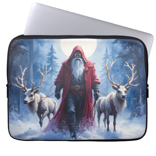 Der Winterkönig kommt.  Laptopschutzhülle (Vorderseite)