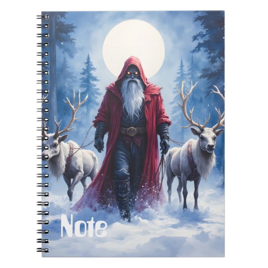 Der Winterkönig kommt.  Notizblock (Vorderseite)