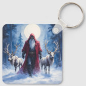Der Winterkönig kommt. Schlüsselanhänger (Rückseite)
