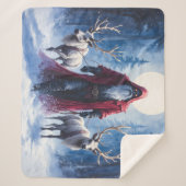 Der Winterkönig kommt.  Sherpadecke (Vorderseite)