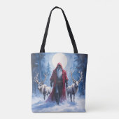 Der Winterkönig kommt.  Tasche (Rückseite)