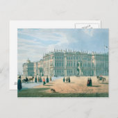 Der Winterpalast aus der Passage Postkarte (Vorne/Hinten)