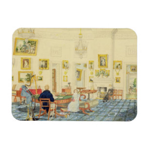 Der Wintersaal im Künstlerhaus in Patna, in Magnet