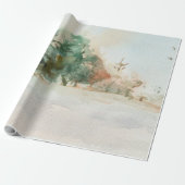Der Winterwald Geschenkpapier (Ungerollt)