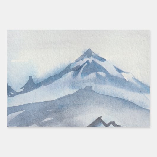 Der Winterwald Geschenkpapier Set (Vorderseite)