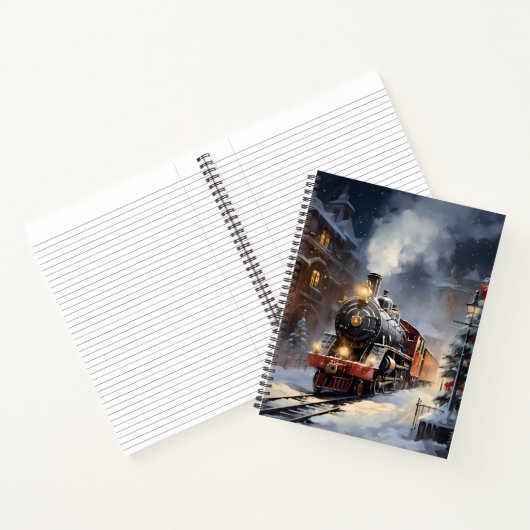 Der Winterzug Notizblock (Innenseite)