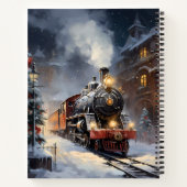 Der Winterzug Notizblock (Rückseite)