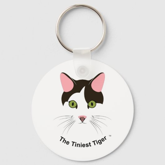 Der winzigste Tiger-Logo-Schlüsselanhänger Schlüsselanhänger (Vorderseite)