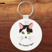 Der winzigste Tiger-Logo-Schlüsselanhänger Schlüsselanhänger (Vorderseite)