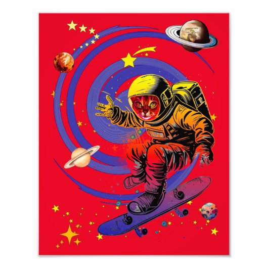 Der Wirbelsturm Fotodruck (Vorne)