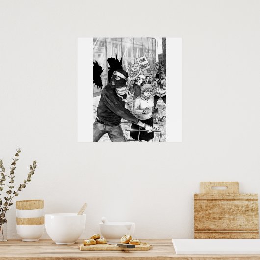 Der wirtschaftliche Ripper Poster (Küche)